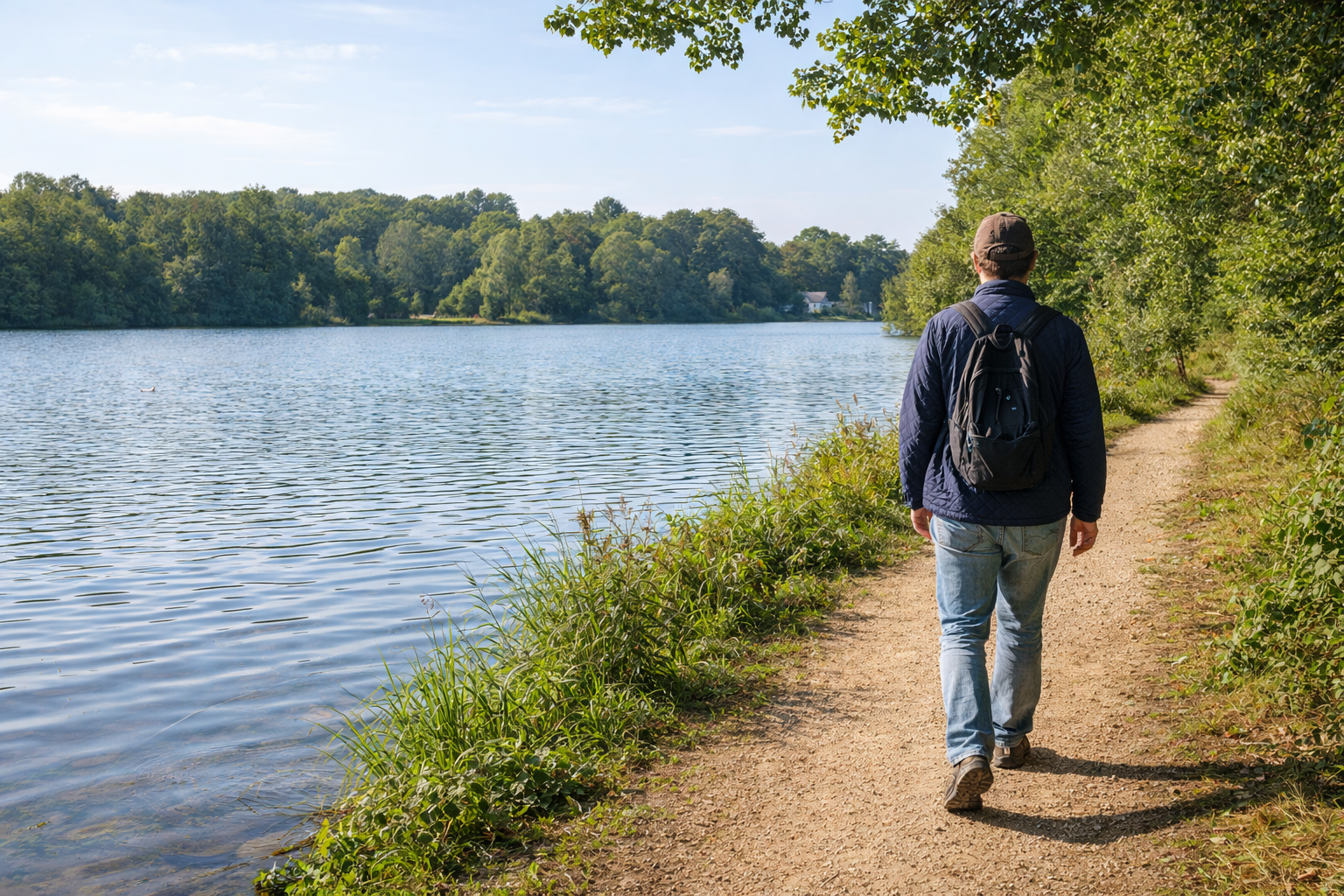Einmal rund um den Breyler See
