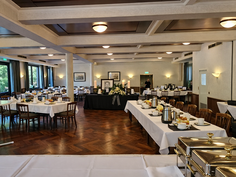 Beerdigungskaffee im Saal Nettetal Beerdigungskaffee / Zusammenkommen nach einer Trauerfeier