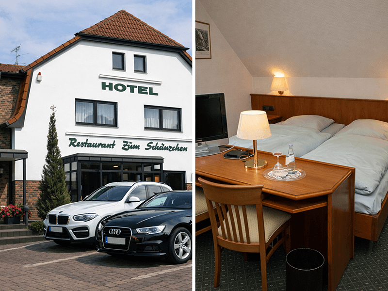 Parken und Schlafen Parken & Übernachtung im Zum Schänzchen Nettetal