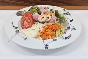 gemischte Salatplatte gemischte Salatplatte